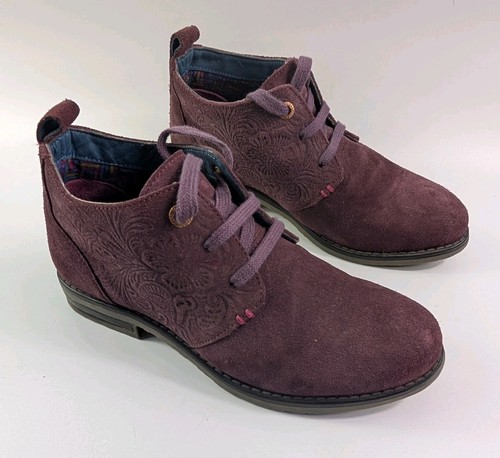 Moshulu purple suede leather - purple,