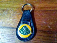 LOTUS LEATHER KEYRING,VINTAGE