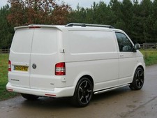 VW TRANSPORTER LWB T5 T6 SILVER Aluminium Roof Bars - Roof Rails Set 2003 - 2019