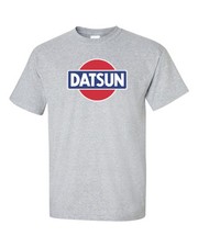 Datsun Gray Retro Logo T-Shirt