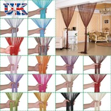Glitter String Curtain Hanging Beaded Curtains Screen Panel Door Fly Screen
