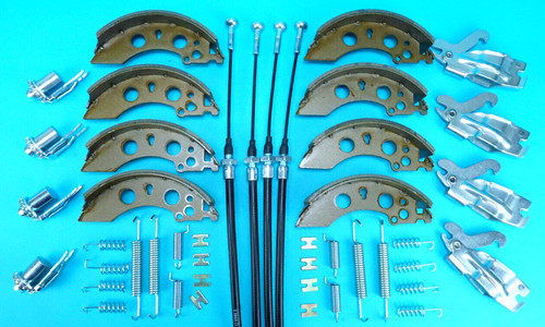 Brake shoe cables with alko - brake, shoe,