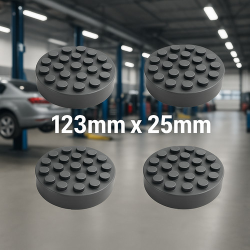 Set pads post car - 2,