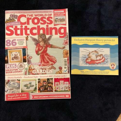 World cross stitching - world,