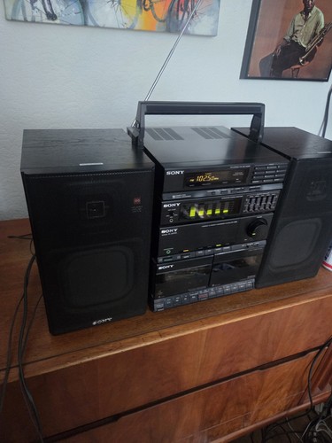 Sony 606 boombox - fh-606,