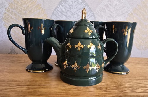 Hornsea pottery bottle green - hornsea,