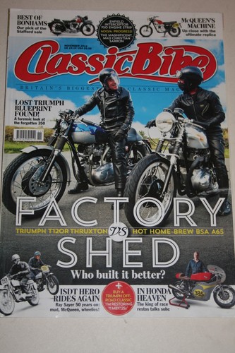 Classic bike nov 2014 bsa - bsa, a65