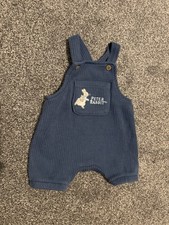 Peter Rabbit navy dungarees