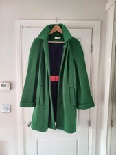 Boden Green Wool Mohair Coat