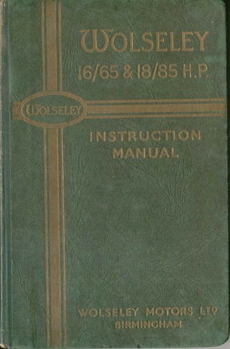 Wolseley 18 85 - wolseley, 1938-39