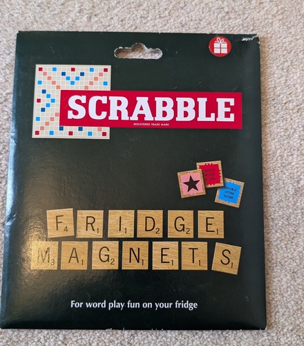 Complete new scrabble - *complete*, fridge