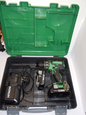 Hitachi 18V Cordless Drill DV18DBFL2, Charger, 2x 3Ah Li-ion Batteries in a Case
