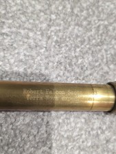 rare Robert Falcon Scott 1903 Terra Nova expedition Brass Telescope 18 inch