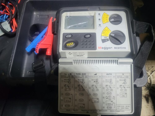 Megger rcdt310 rcd tester - rcdt310,