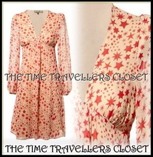 BIBA Cream Red Star Babydoll