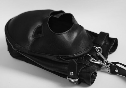 Well finished leather lycra - &,