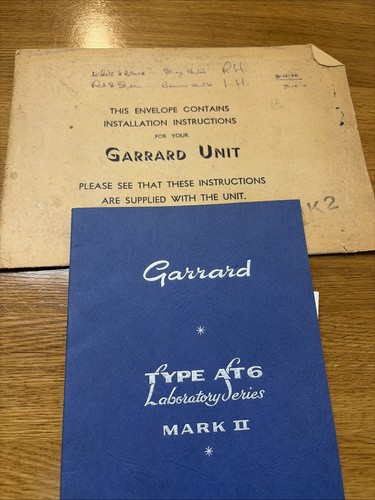 Garrard type at6 laboratory - garrard,