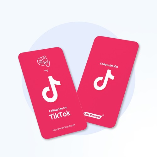 Tiktok display card nfc - tiktok,
