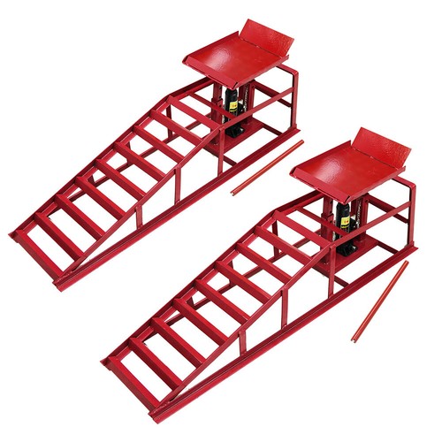 Ton hydraulic car - car, ramps