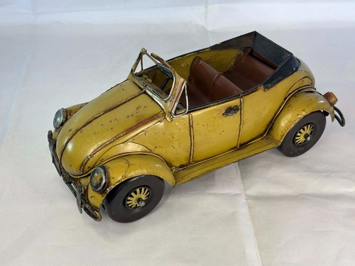 Tin volkswagen beetle - tin,
