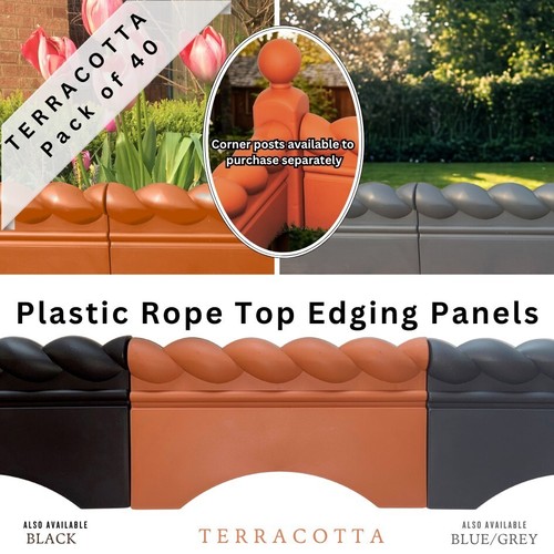 40x terracotta rope - 40x,