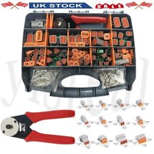 For Deutsch DT Connector Plug Kit 438pcs With Crimp Tool Automotive #DT-KIT3-TR
