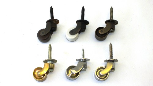 Brass castors screw plate - castors,