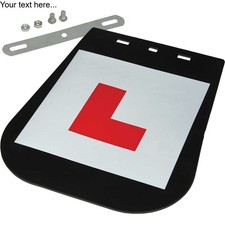 L-plate Mudflap & Fixing Kit -