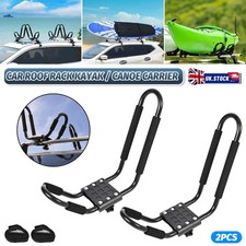 2pcs Kayak Roof Rack Soft Roof Rack Carrier for kayak SurfBoard Car SUV Black MO