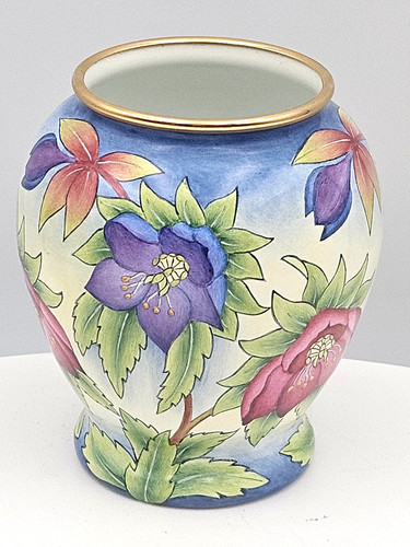 Moorcroft enamels vase - enamels,