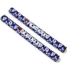 Blue Hibiscus Northcore Wide Load Roof Bar Pads NEW Surfboard Hawaiian Floral