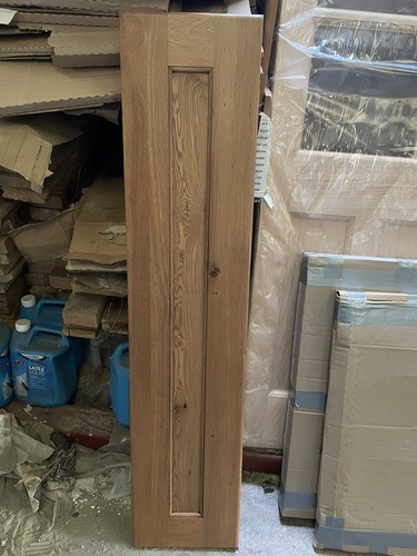 Tall solid oak kitchen doors - solid,