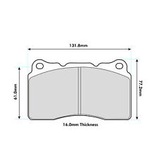 Ferodo DS2500 Front Brake Pads