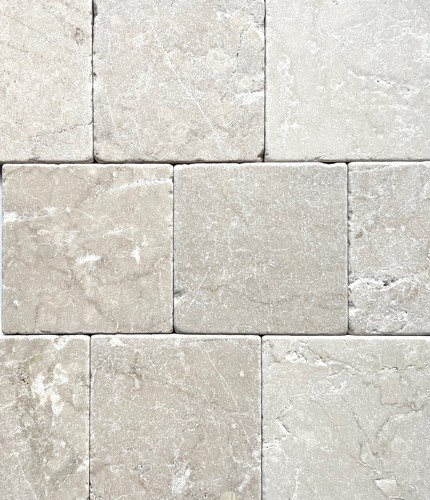 Botticino crema 4x4 tumbled - botticino,