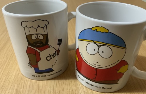 South park mugs 1998 chef - park,