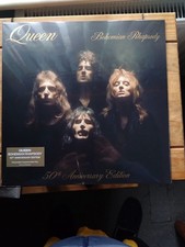Queen - Bohemian Rhapsody - 12" Blue Vinyl - New and Sealed. 50th Anniversary. 