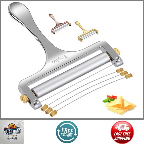 Stainless steel cheese slicer - stainless,