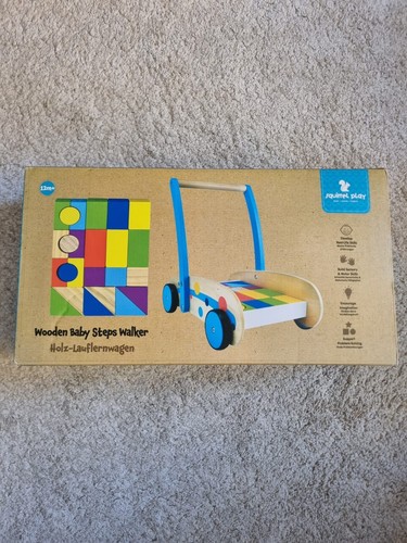 Wooden baby steps - wooden, walker