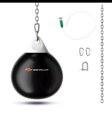 50 kg Water Boxing Bag Kids Teens Adults  Office Gym  Water Punching Bag-Black