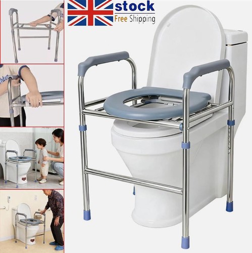 Raised toilet seat frame - raised,