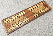 Antique Cribbage Board c1920