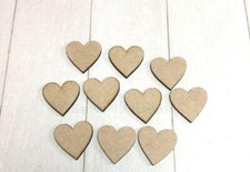Wooden MDF Hearts Craft