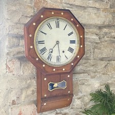 Antique Large 12” Oak Drop