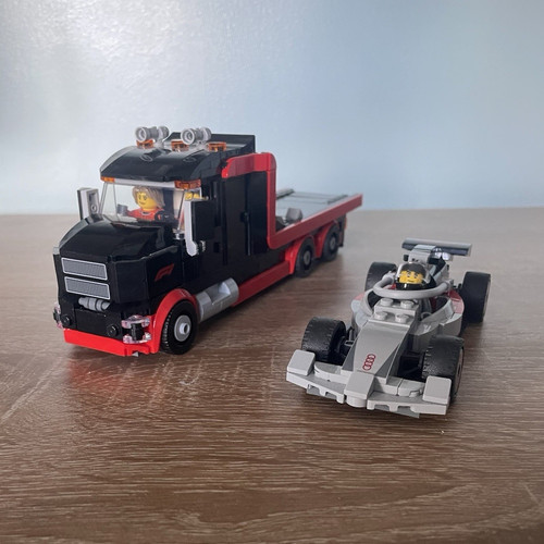 Display truck with audi f1 - f1,