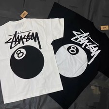 Stussy White Black T-shirt M L