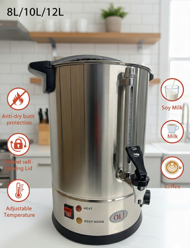 Stainless steel tea - stainless, urn