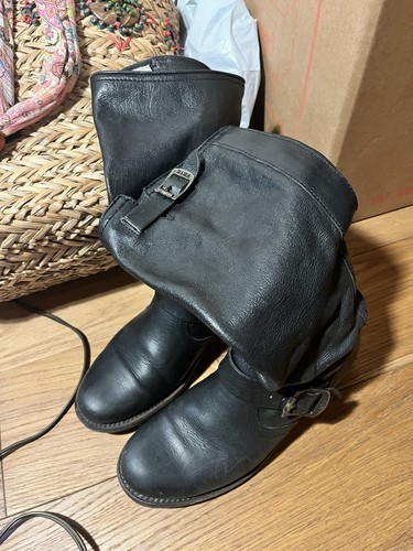 Vintage frye harness boots usa - frye,