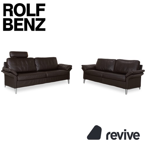 Rolf benz 3300 leather sofa - 3300,