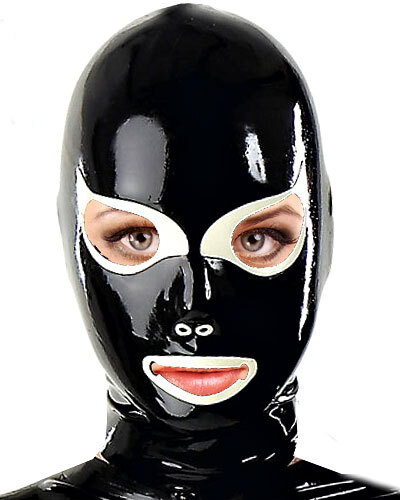 Latex gummi hood - gummi,