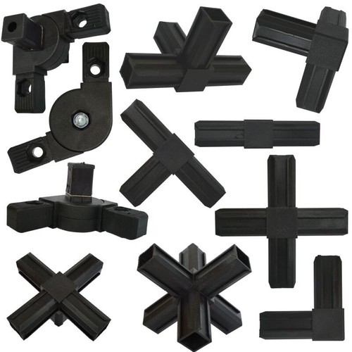 Square tube connector joints - square,